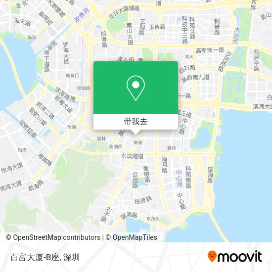 百富大厦-B座地图