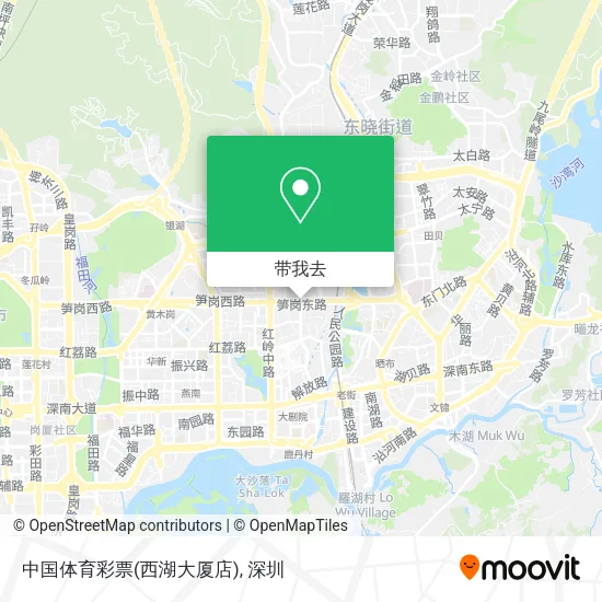 中国体育彩票(西湖大厦店)地图