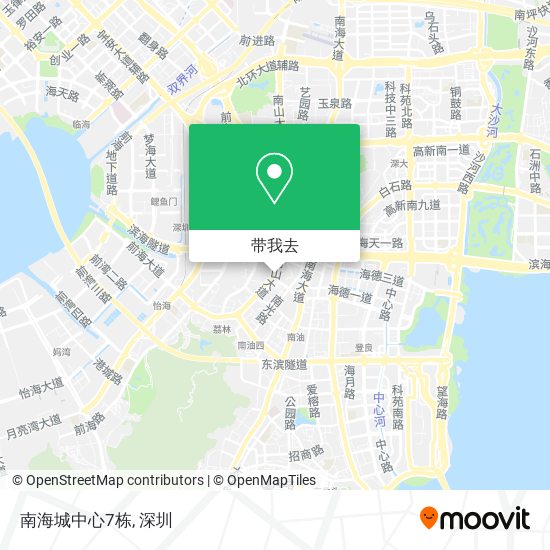 南海城中心7栋地图