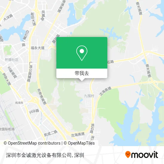 深圳市金诚激光设备有限公司地图