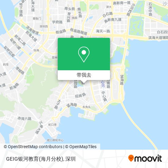 GEIG银河教育(海月分校)地图