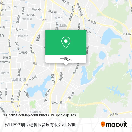 深圳市亿明世纪科技发展有限公司地图