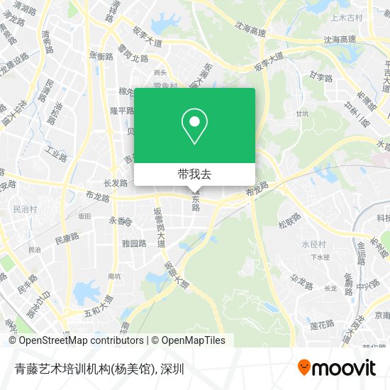 青藤艺术培训机构(杨美馆)地图
