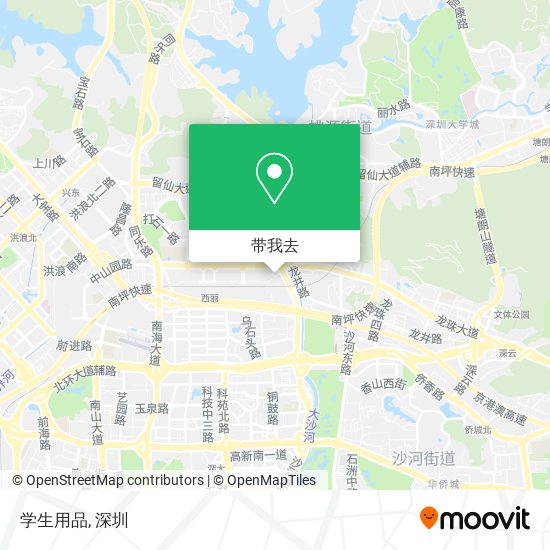 学生用品地图
