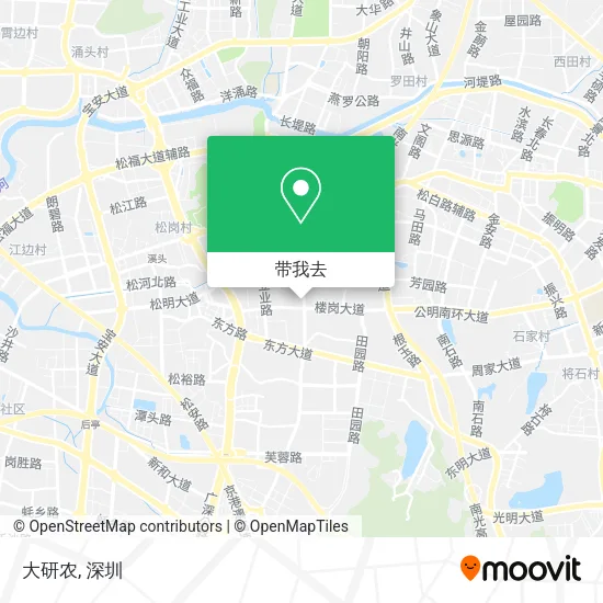 大研农地图