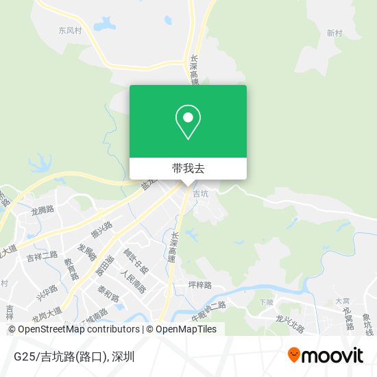 G25/吉坑路(路口)地图