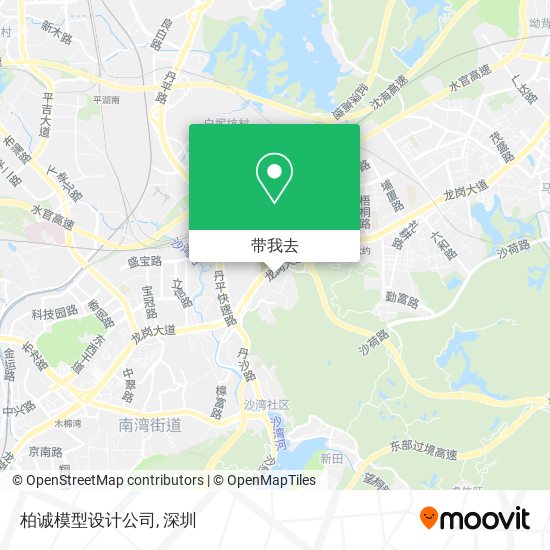 柏诚模型设计公司地图