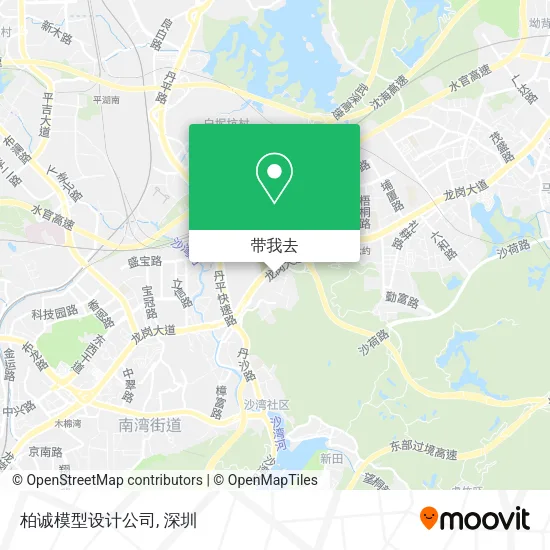 柏诚模型设计公司地图