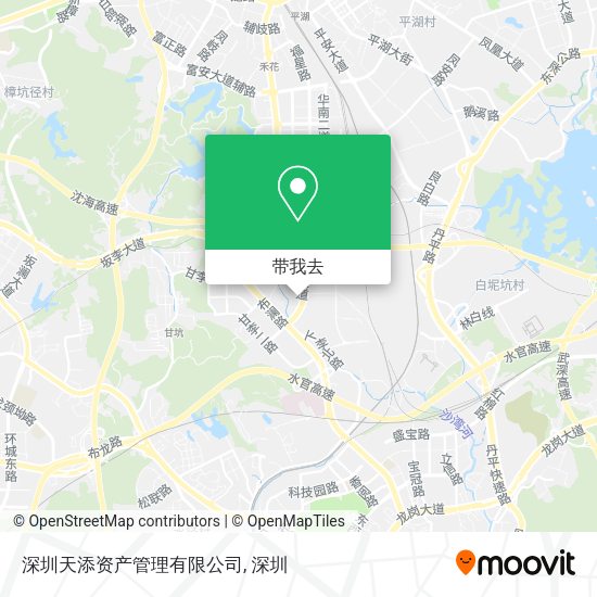 深圳天添资产管理有限公司地图