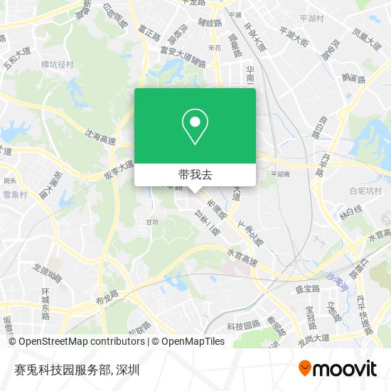 赛兎科技园服务部地图