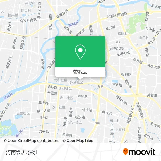河南饭店地图