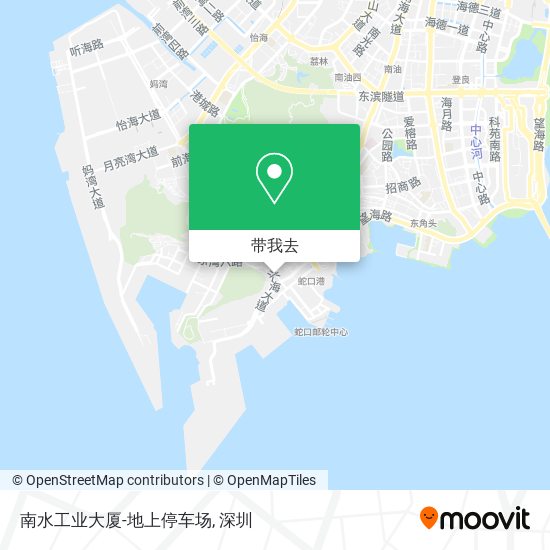 南水工业大厦-地上停车场地图