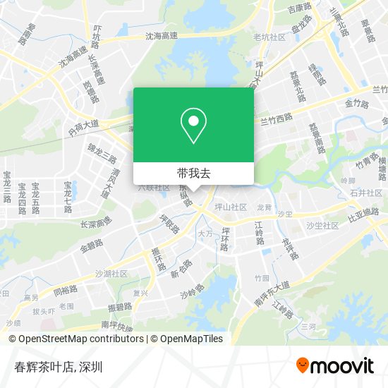 春辉茶叶店地图