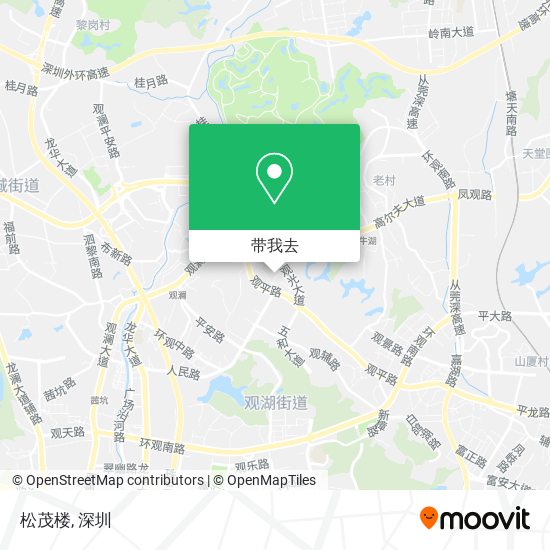 松茂楼地图