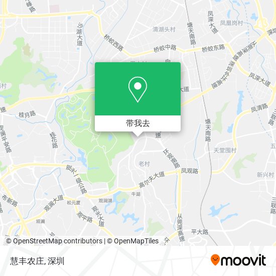 慧丰农庄地图