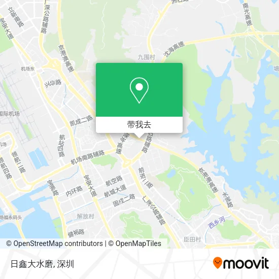 日鑫大水磨地图
