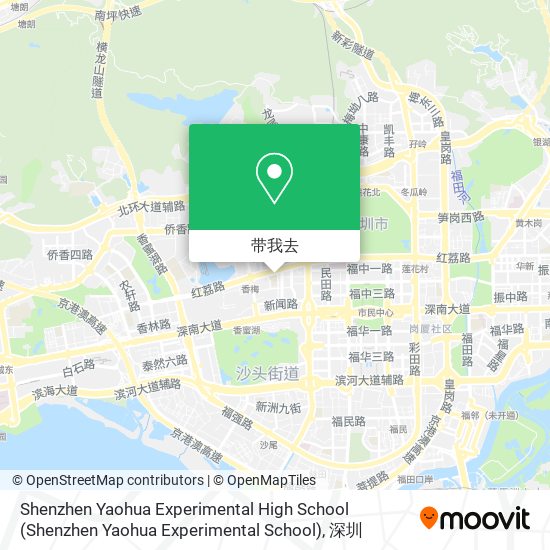 Shenzhen Yaohua Experimental High School地图