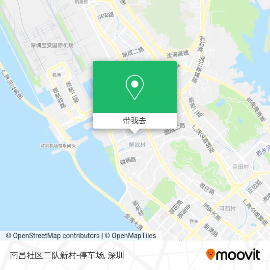 南昌社区二队新村-停车场地图