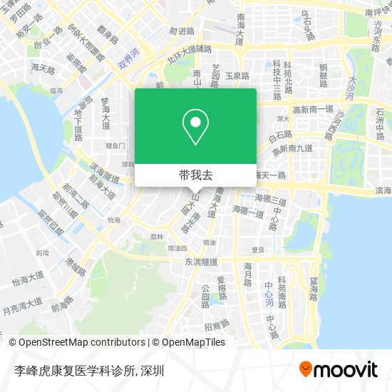 李峰虎康复医学科诊所地图