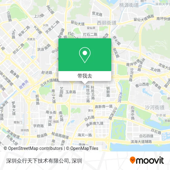 深圳众行天下技术有限公司地图