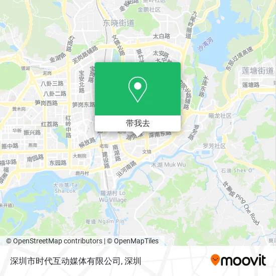 深圳市时代互动媒体有限公司地图