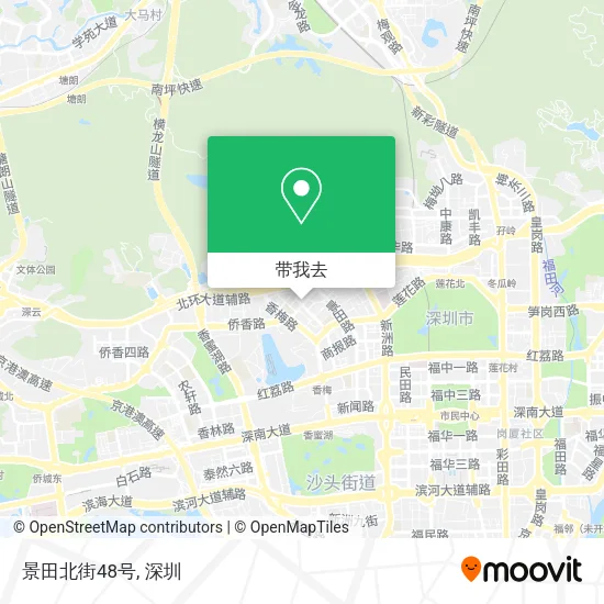景田北街48号地图