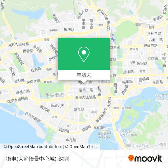 街电(大渔怡景中心城)地图