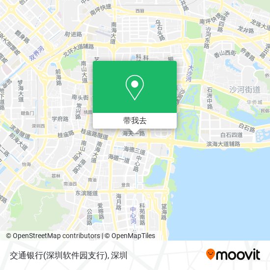 交通银行(深圳软件园支行)地图