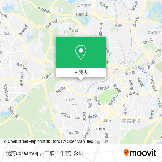 优剪udream(布吉三联工作室)地图