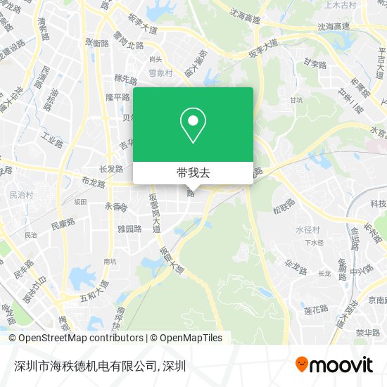 深圳市海秩德机电有限公司地图