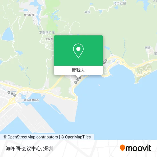 海峰阁-会议中心地图