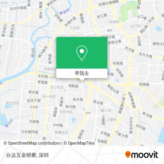 台达五金研磨地图