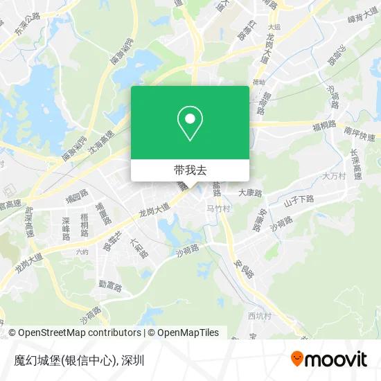 魔幻城堡(银信中心)地图