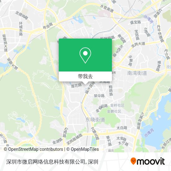 深圳市微启网络信息科技有限公司地图