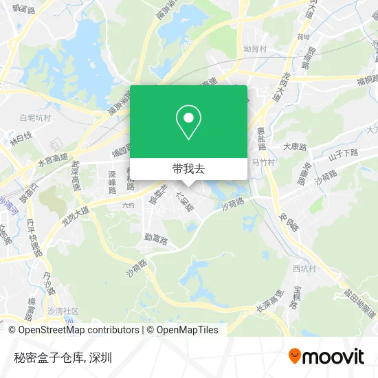 秘密盒子仓库地图