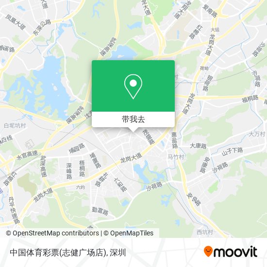 中国体育彩票(志健广场店)地图