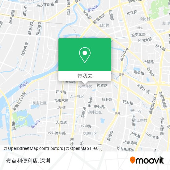 壹点利便利店地图