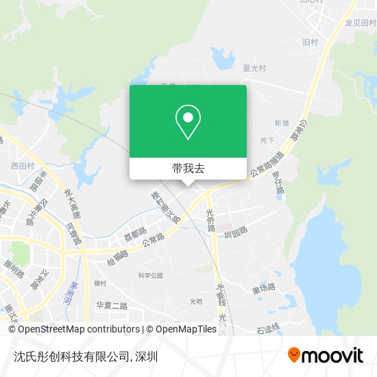 沈氏彤创科技有限公司地图