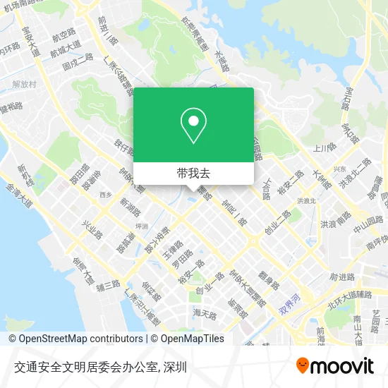 交通安全文明居委会办公室地图