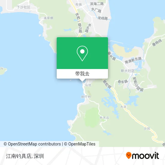 江南钓具店地图