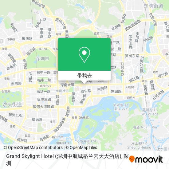 Grand Skylight Hotel (深圳中航城格兰云天大酒店)地图