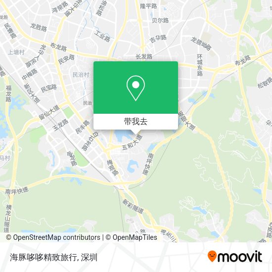 海豚哆哆精致旅行地图