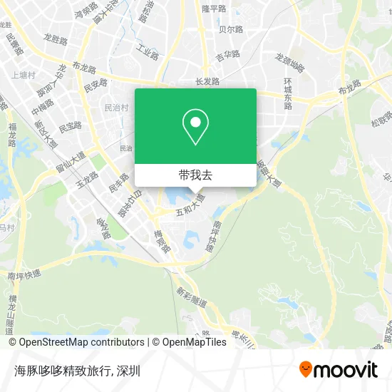 海豚哆哆精致旅行地图