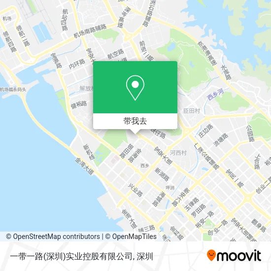 一带一路(深圳)实业控股有限公司地图