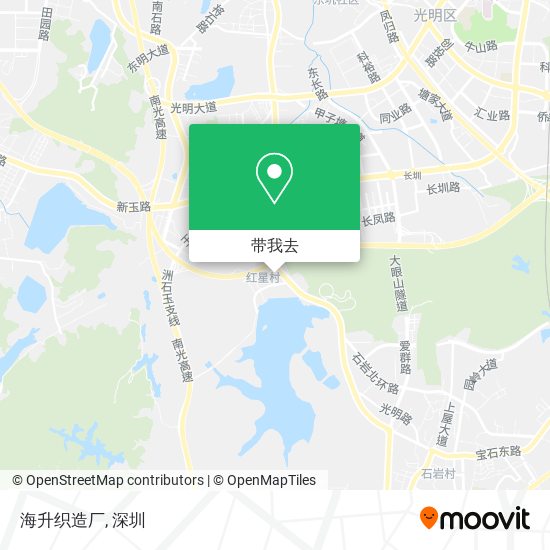 海升织造厂地图