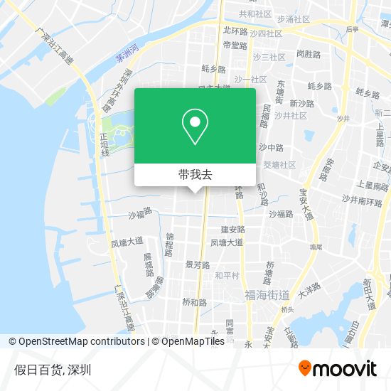 假日百货地图