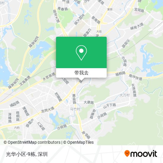 光华小区-9栋地图