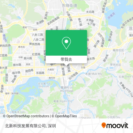 北新科技发展有限公司地图