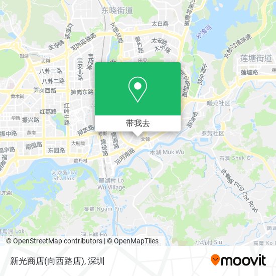 新光商店(向西路店)地图