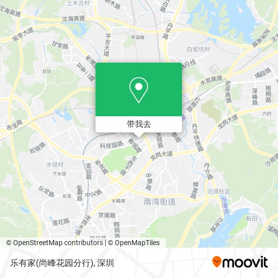 乐有家(尚峰花园分行)地图